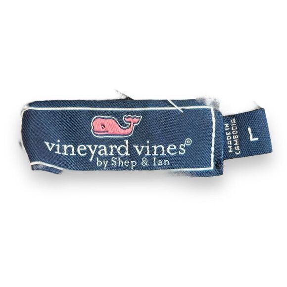 Vineyard Vines Hamilton Quarter Zip Pull Over Sweater Size L Gray - Picture 5 of 5